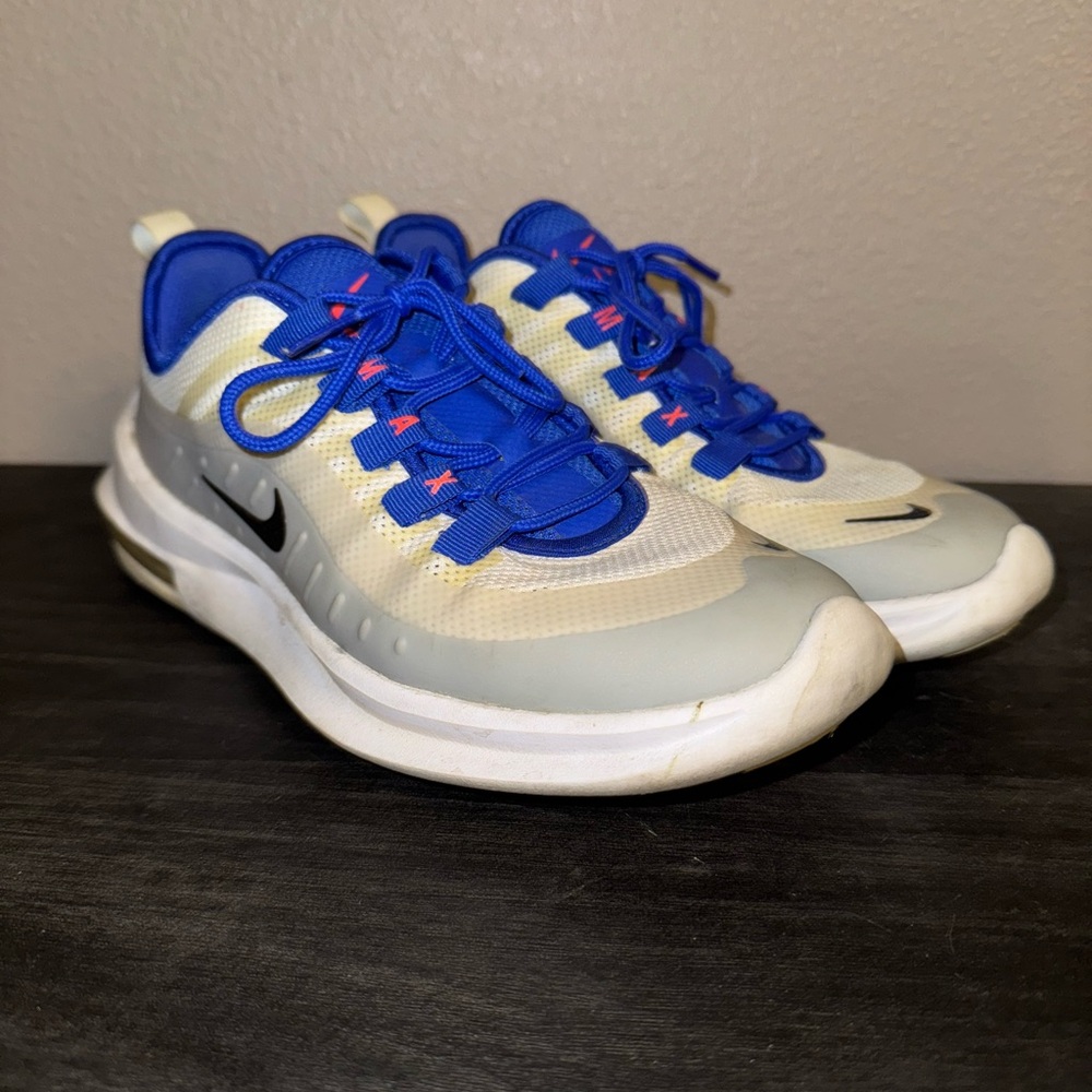 Nike Blue and White Sneakers with Modern Design